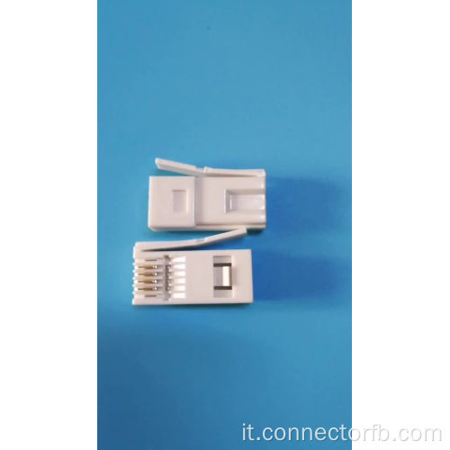 Connettore RJ11 a spina UK 6p6c